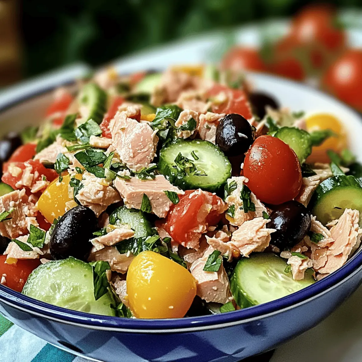 Erfrischender Thunfischsalat für jeden Anlass