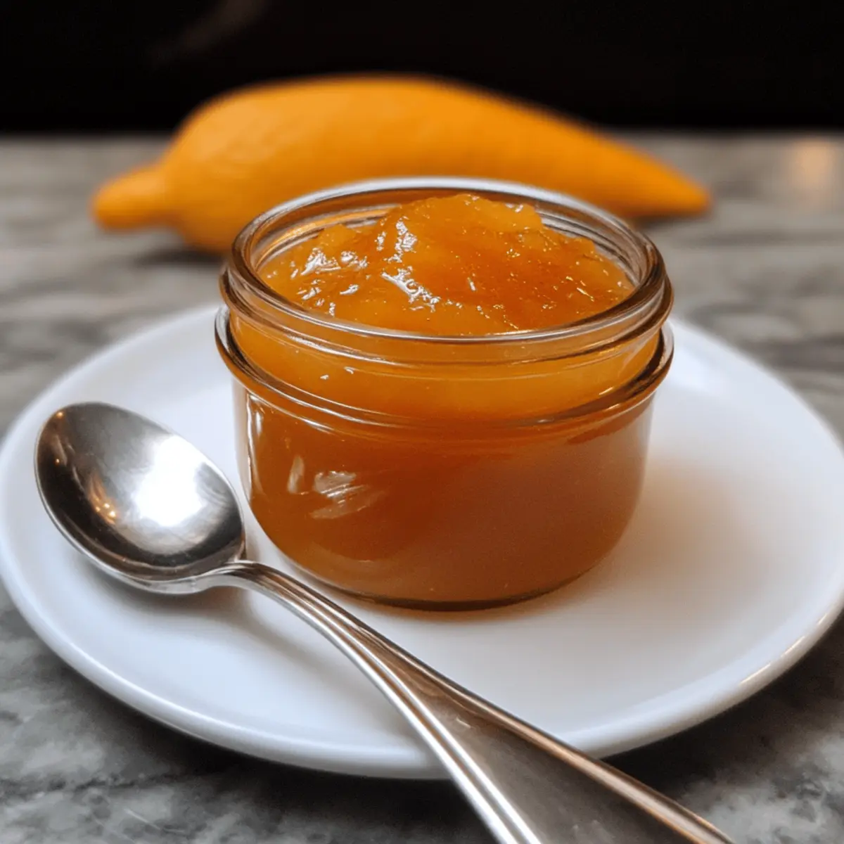 Orangenmarmelade mit warmen Gewürzen für den Winter