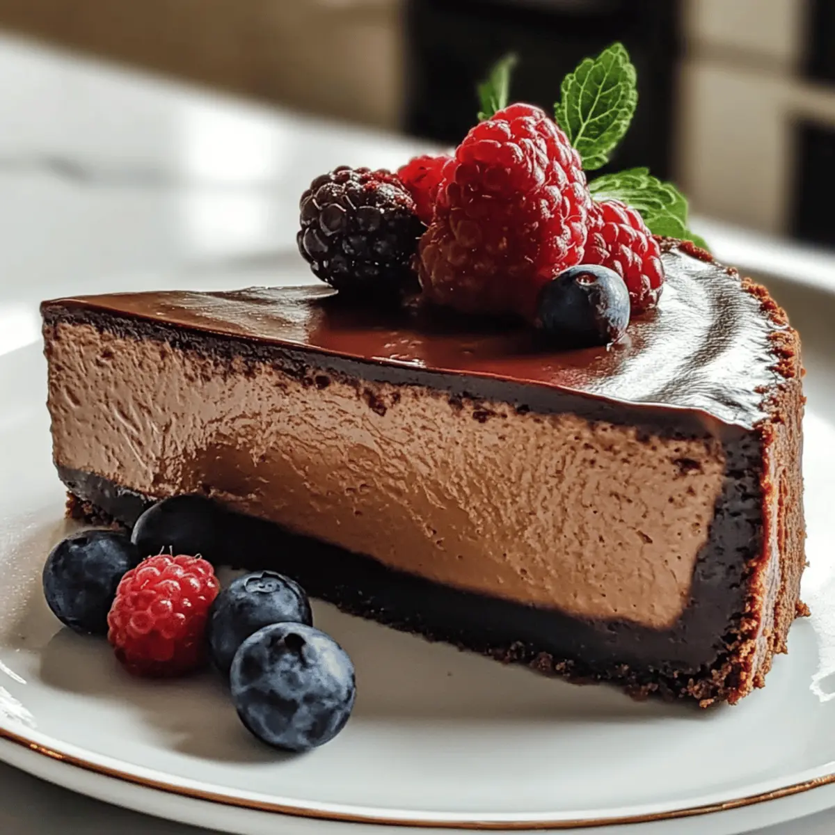 Schokoladen San Sebastian Käsekuchen für Naschkatzen