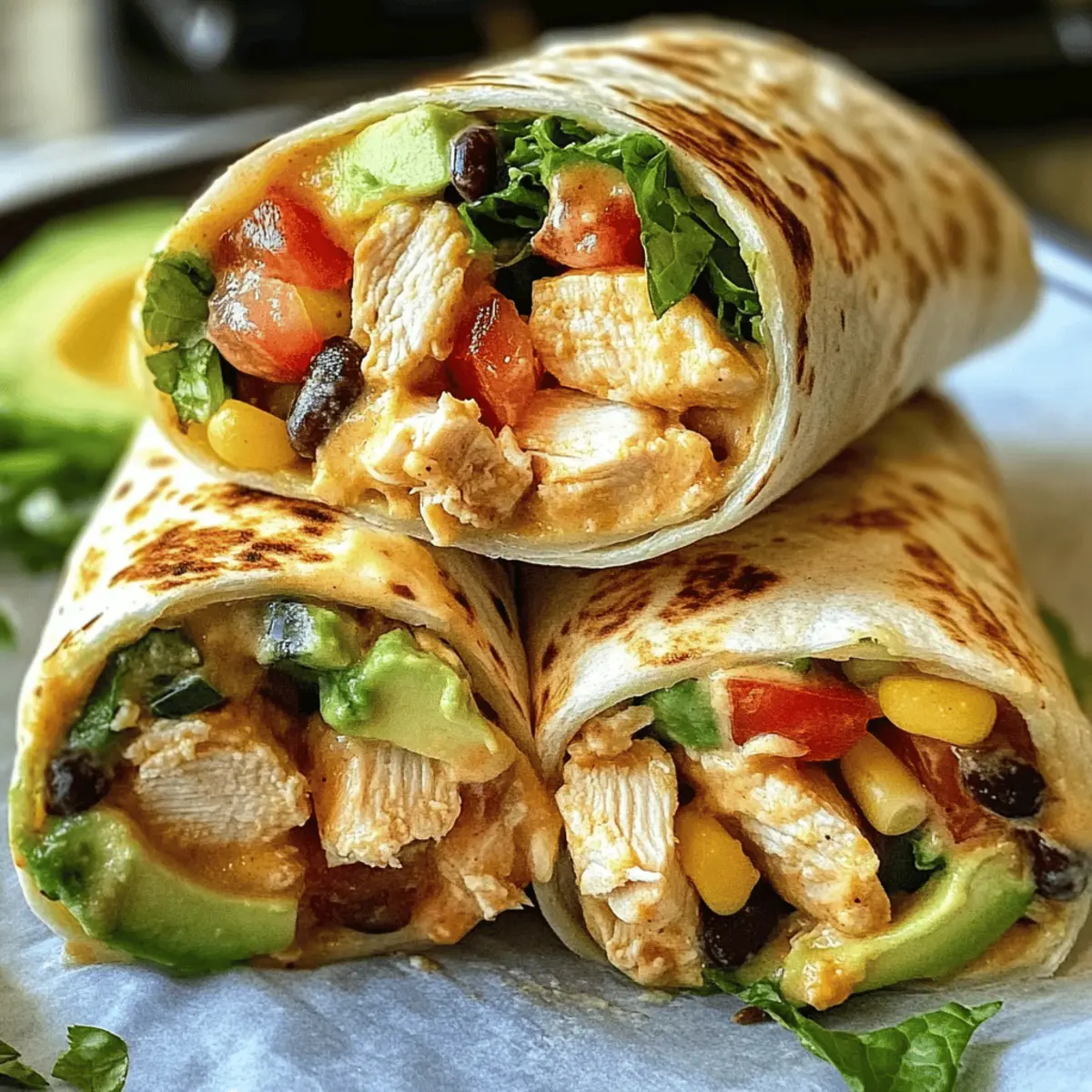 Südwest Hähnchen Wrap – Schneller Geschmack für Zuhause