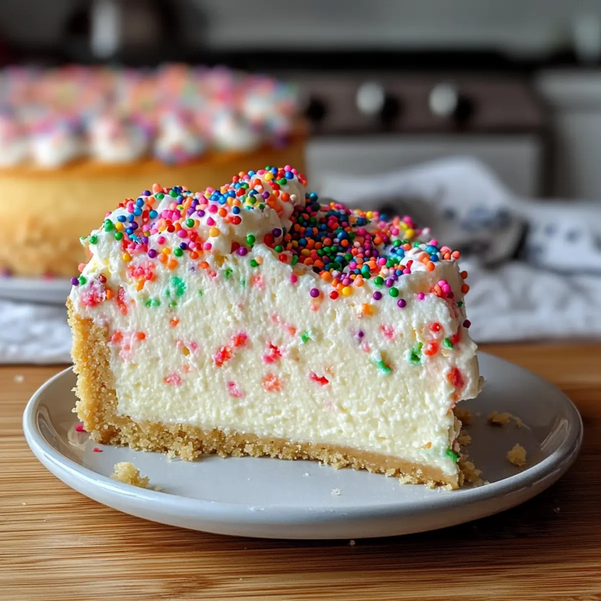 Träumerischer Zuckerkekskäsekuchen für jedes Fest