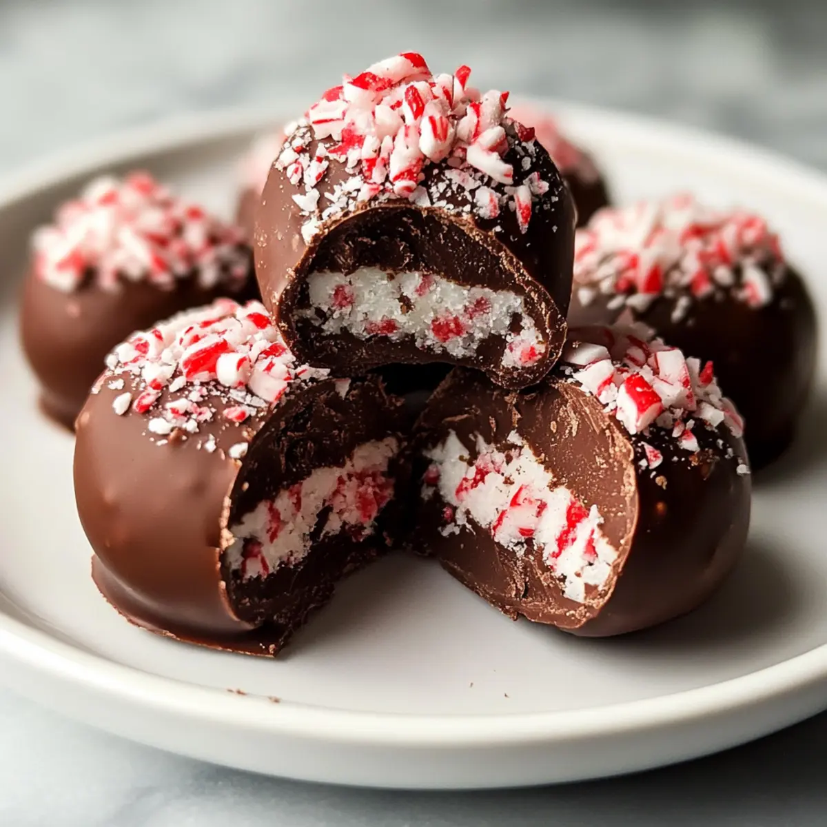 Pfefferminzpralinen für unvergessliche Feiertage