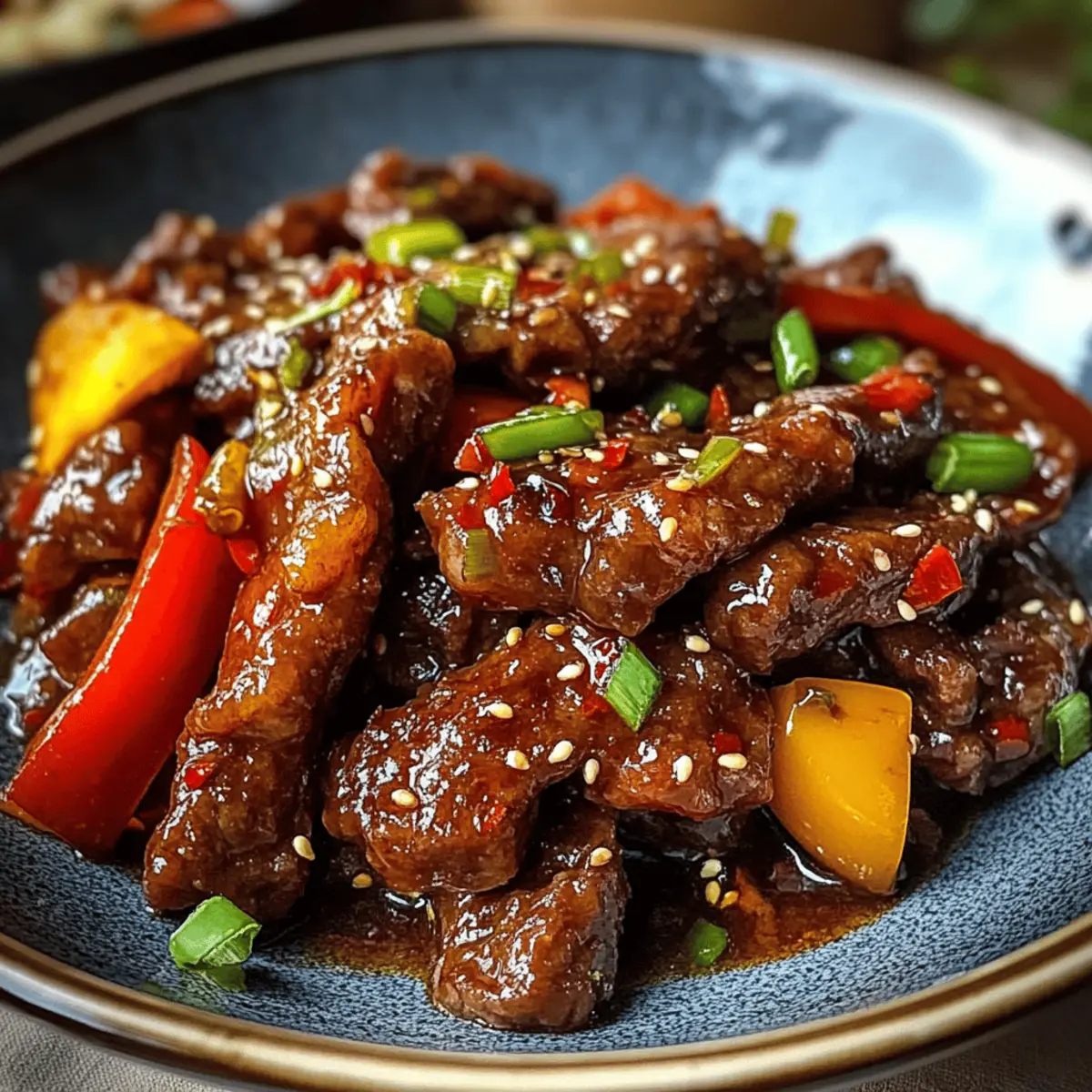 Knuspriges Chili-Rindfleisch im Nu zubereitet