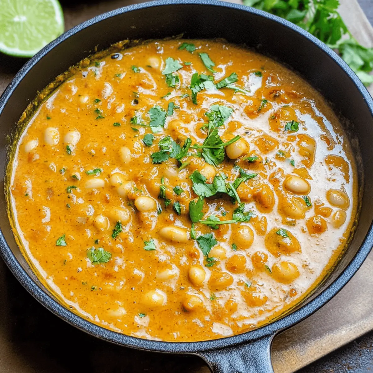 Weiße Bohnen Kokos Curry – cremig und vegan genießen