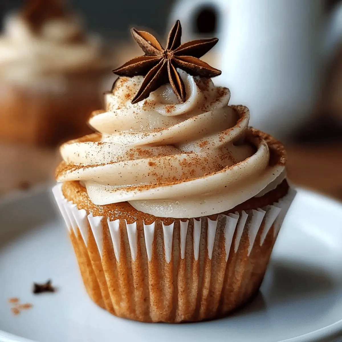 Gemütliche Chai Latte Cupcakes mit Gewürz-Frosting