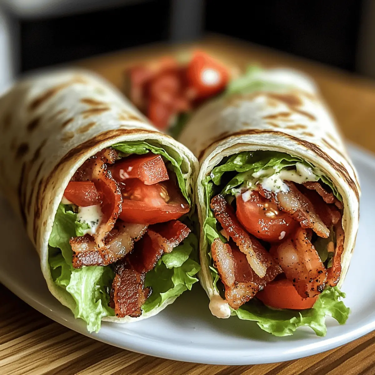Gourmet BLT Wraps mit geheimer Sauce entdecken