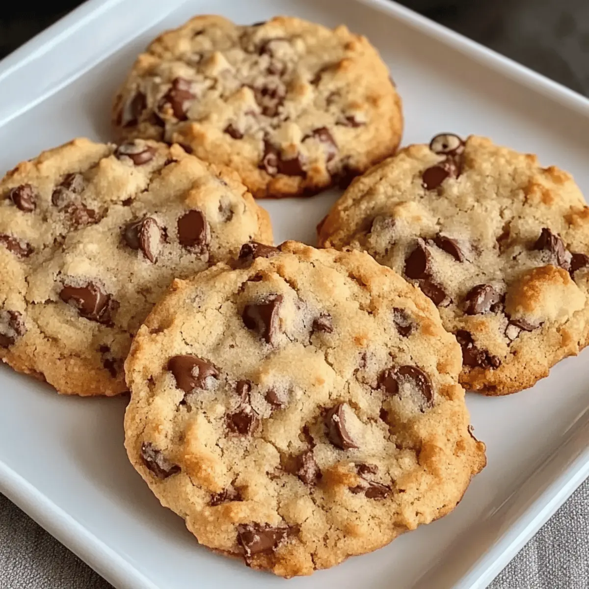 Süße Schokoladenstückchen- und Toffee-Shortbread-Kekse