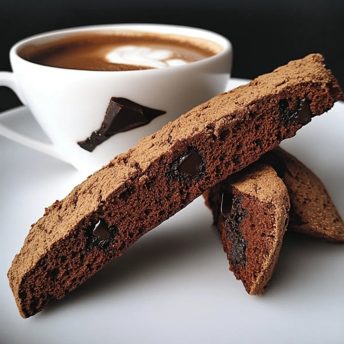 Schokoladen-Espresso-Biscotti für Kaffeeliebhaber