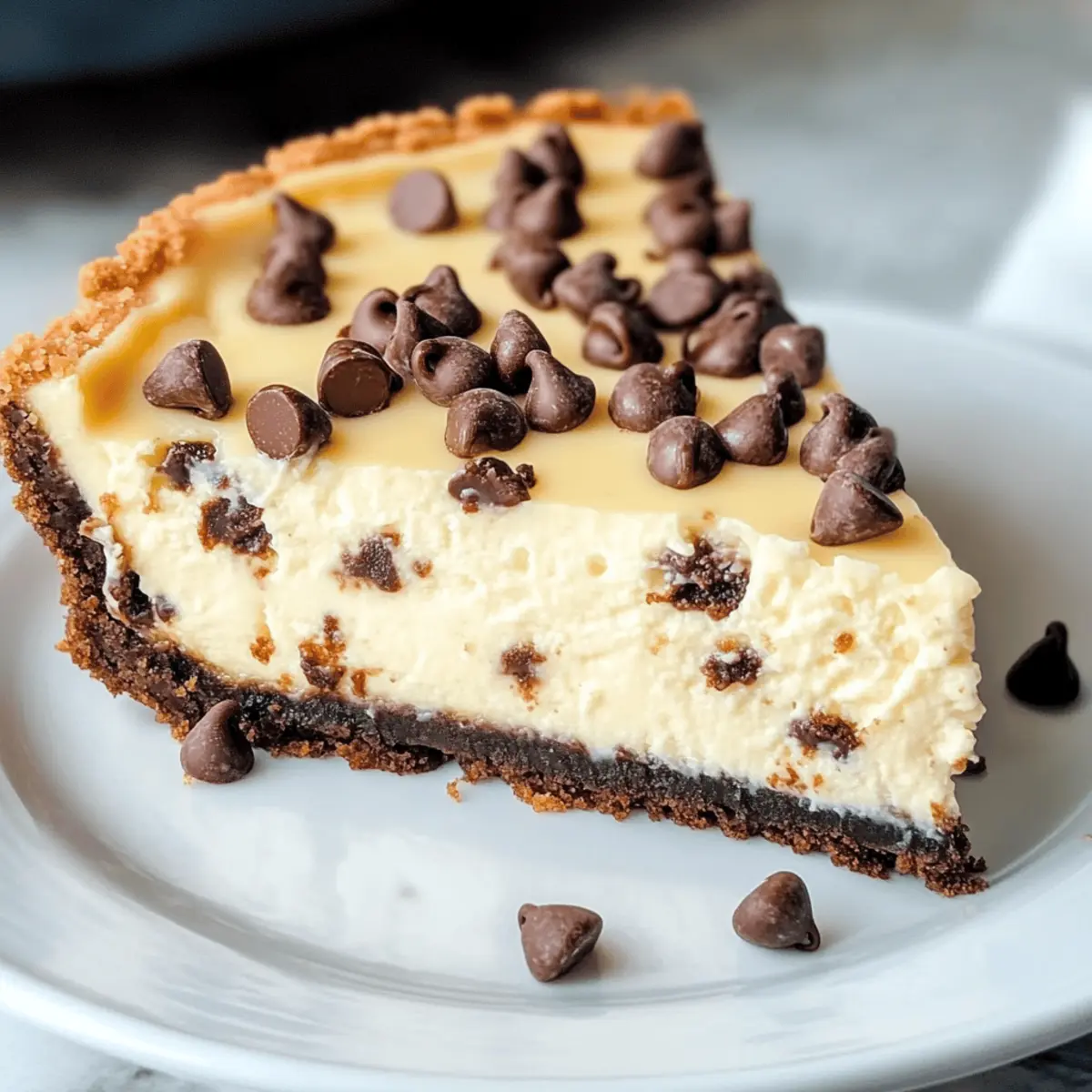 Schokoladenstückchen Käsekuchen leicht gemacht