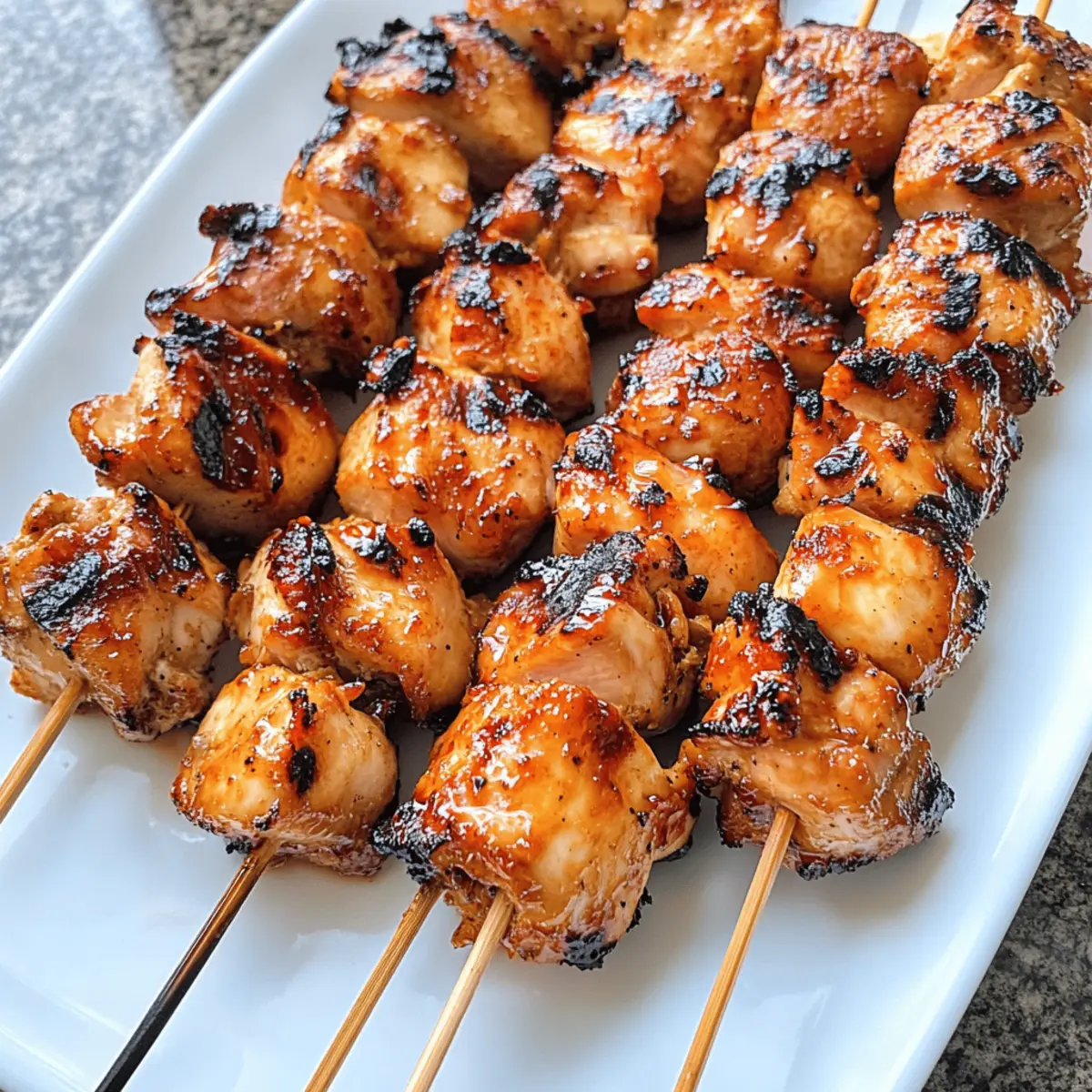 Hähnchenspieße mit süßer Chilisauce grillen leicht gemacht