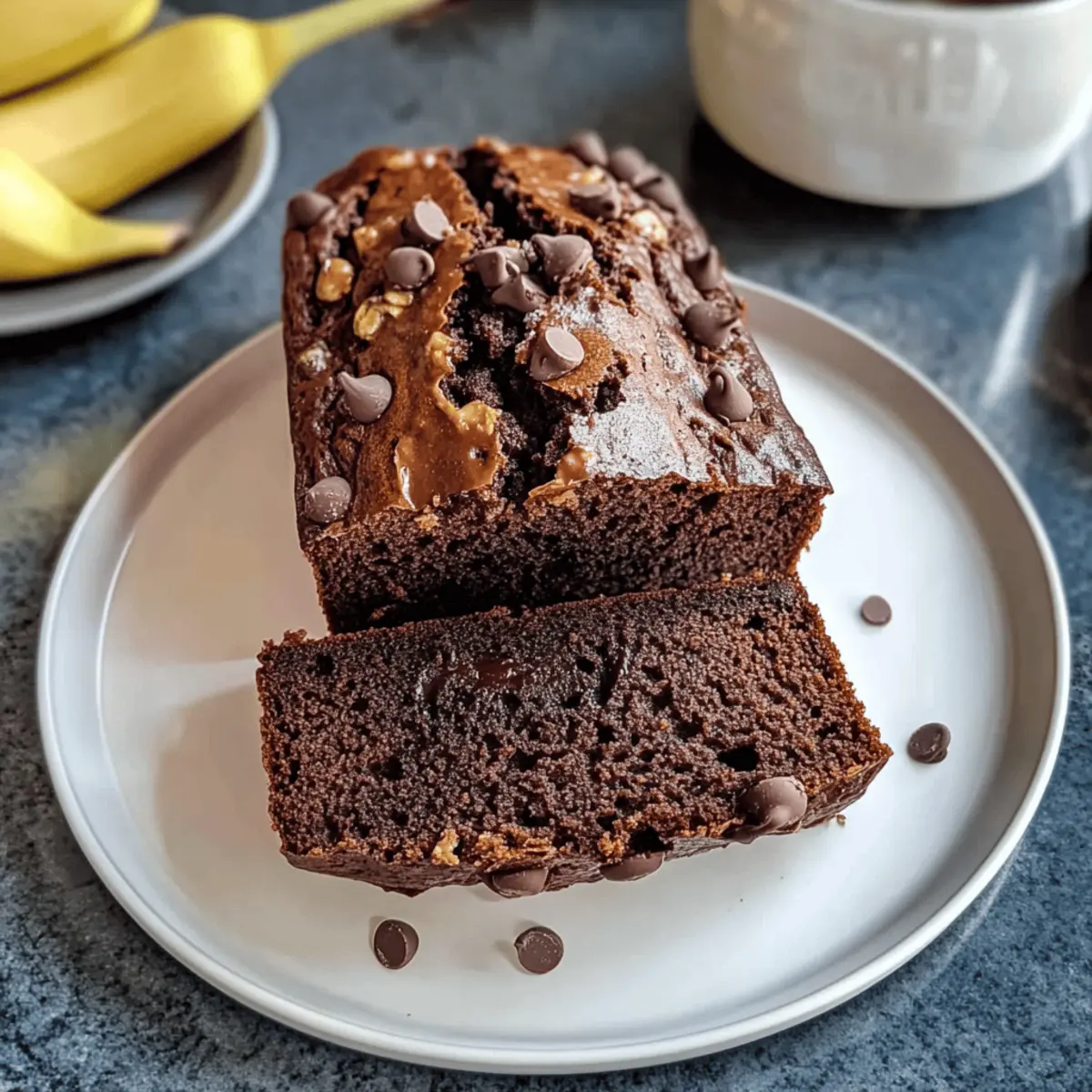 Schokoladen-Espresso-Bananenbrot für echte Genussmomente