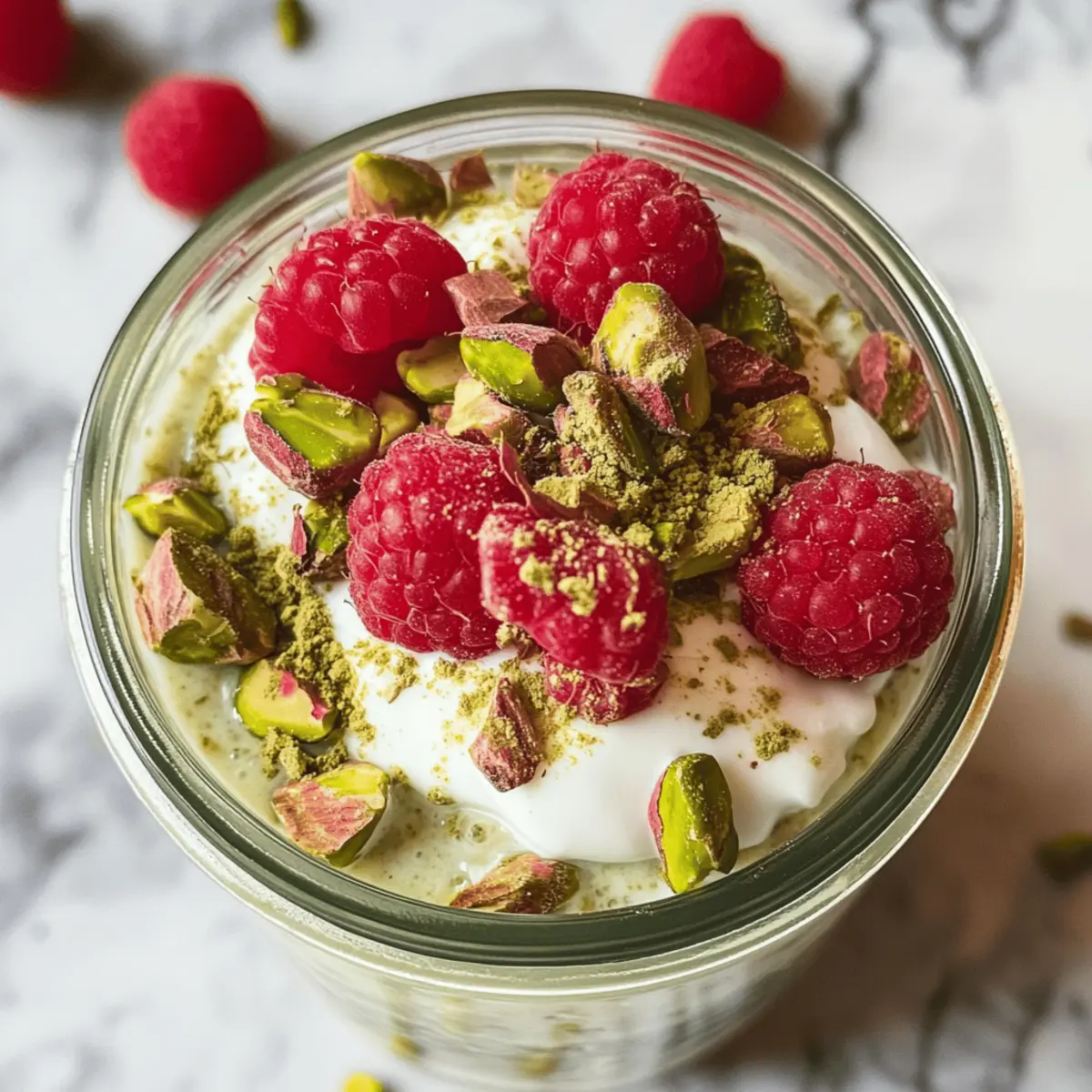 Pistazien Overnight Haferflocken für einen gesunden Start