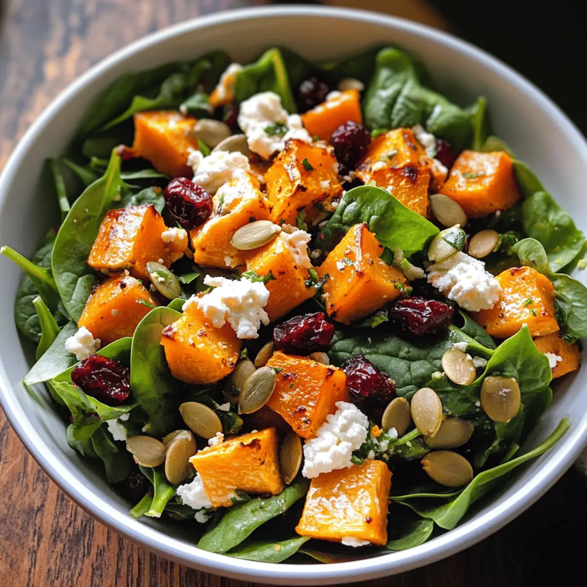 Herbstsalat mit Ahorn-Limetten-Dressing für Genuss