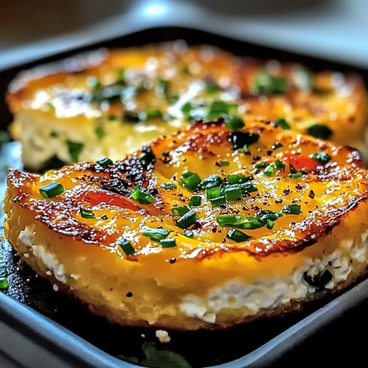 Gebackene Hüttenkäse-Eier für den perfekten Start