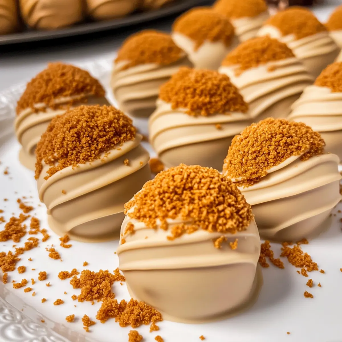 Biscoff-Trüffel mit Keksbutter-Beschichtung zaubern