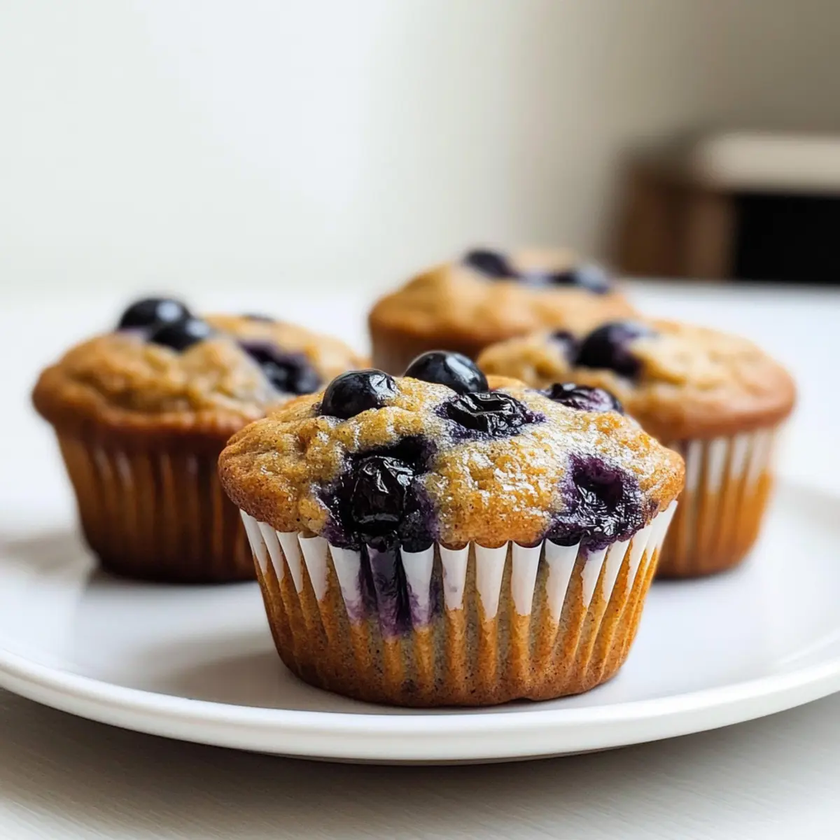 Blaubeer-Bananen-Muffins: Gesund und Vegan genießen