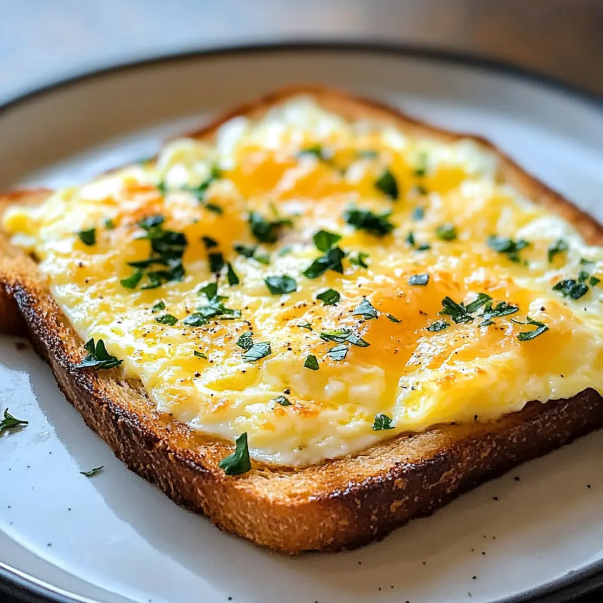 Käse-Ei-Toast - Der perfekte Start in den Tag