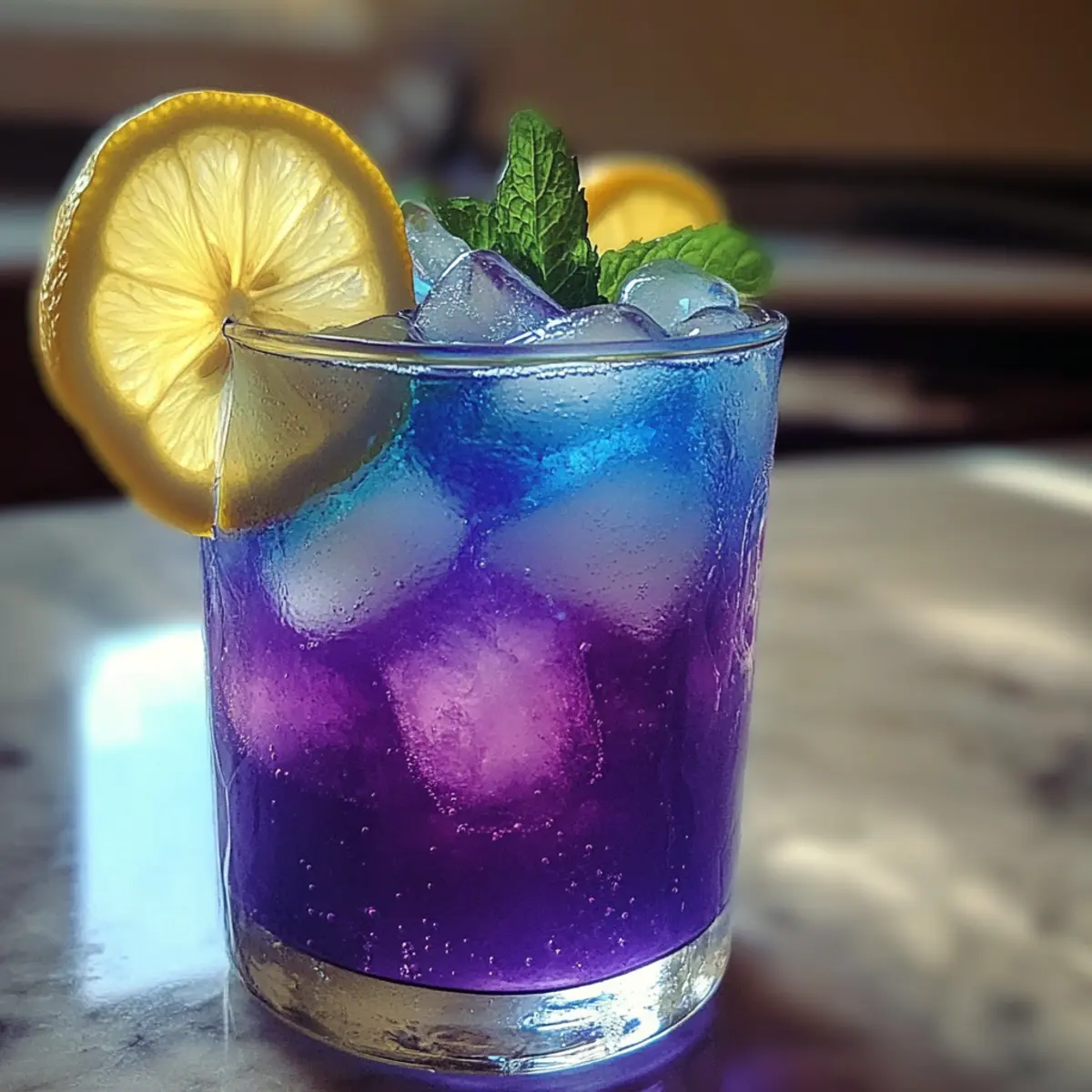 Farbwechselnde magische Limonade für den Wow-Effekt