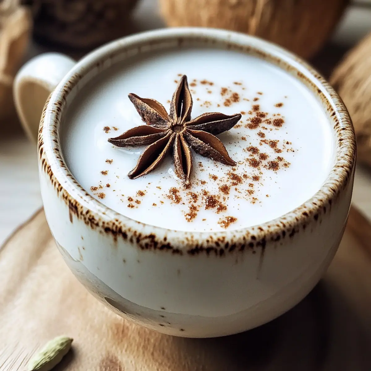 Cremiger Kokosnuss-Chai für warme Momente