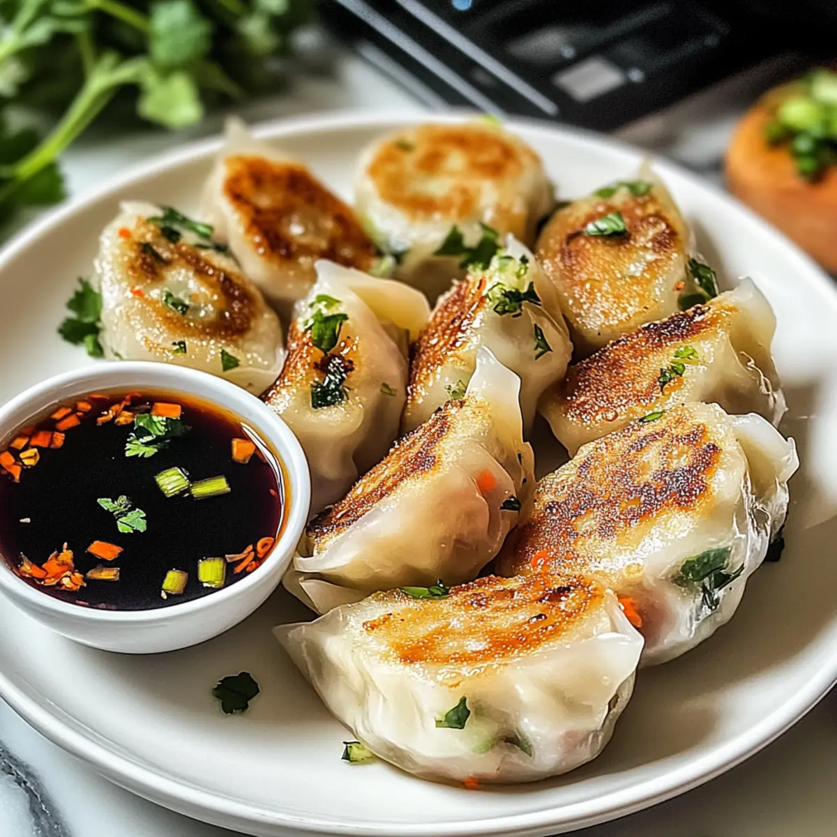 Knusprige Reispapierdumplings für jeden Anlass