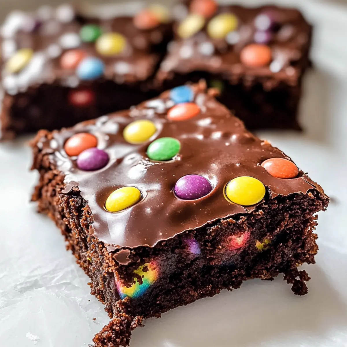 Gesunde kosmische Proteinbrownies für jeden Tag