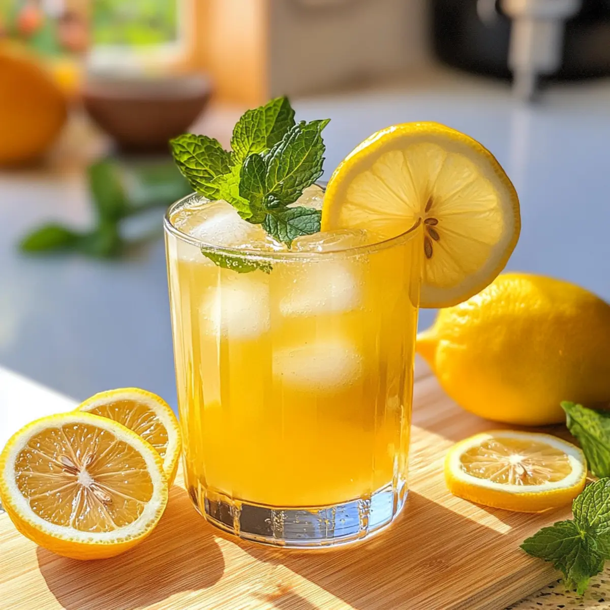 Erfrischende Honig-Limonade ohne Zucker