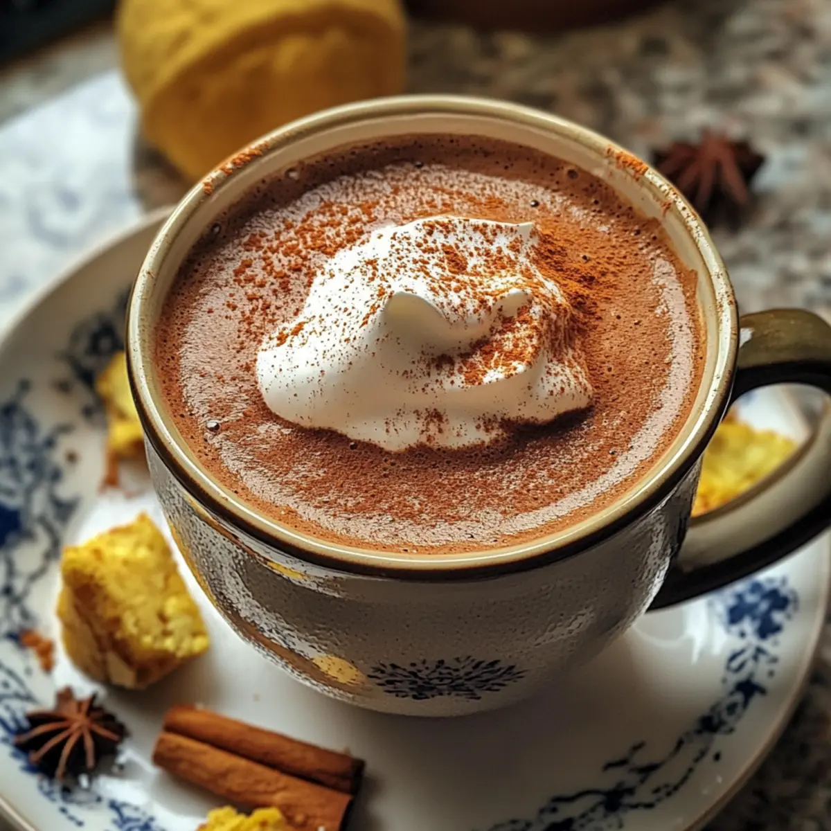 Heiße Schokolade entzündungshemmendes Getränk für dich