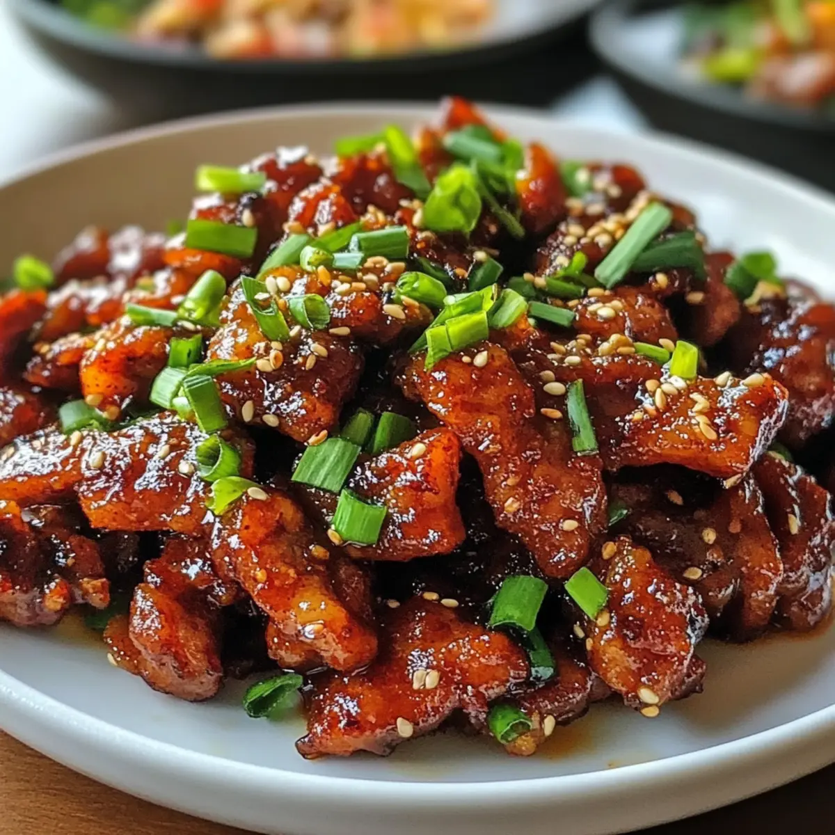 Koreanisches scharfes Bulgogi in 30 Minuten zubereiten