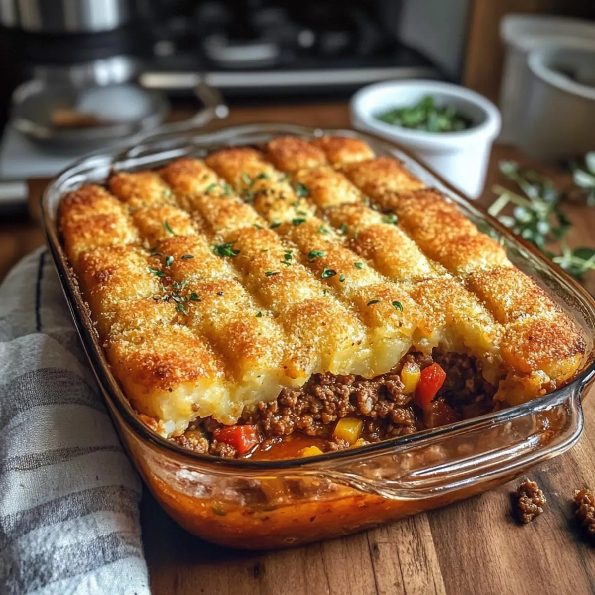 Kroketten-Hack-Auflauf für die ganze Familie