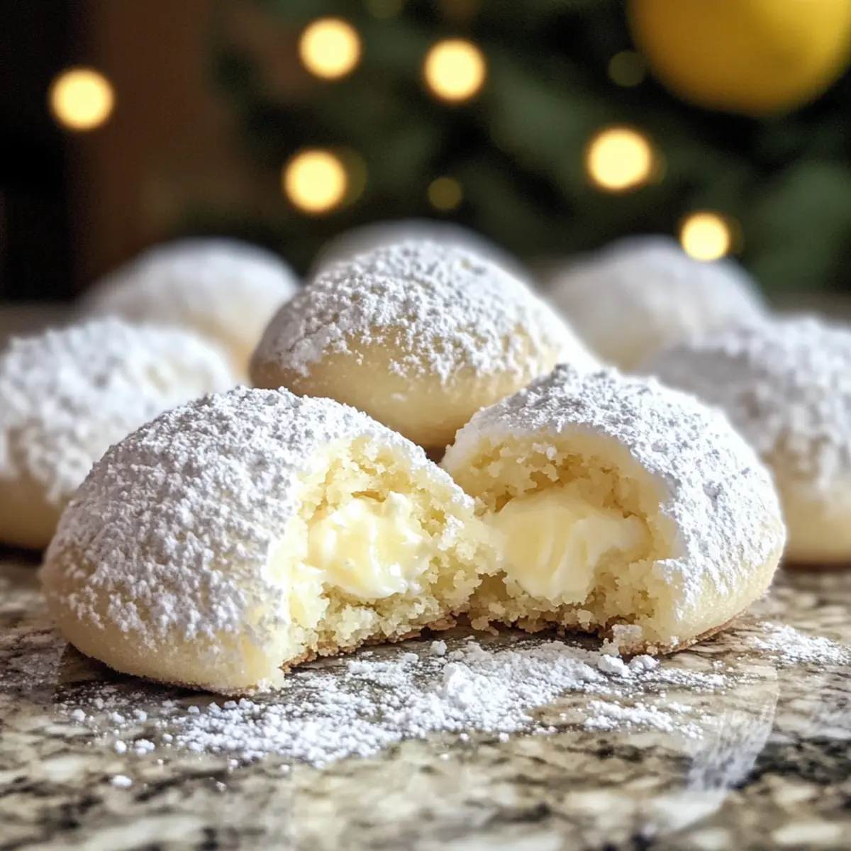Zitronencreme-Schneeballkekse – Himmlische Weihnachtsfreude