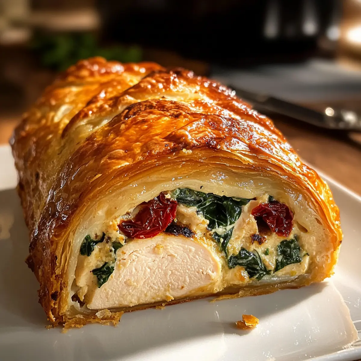 Heirate mich Hähnchen Wellington für Romantische Abende