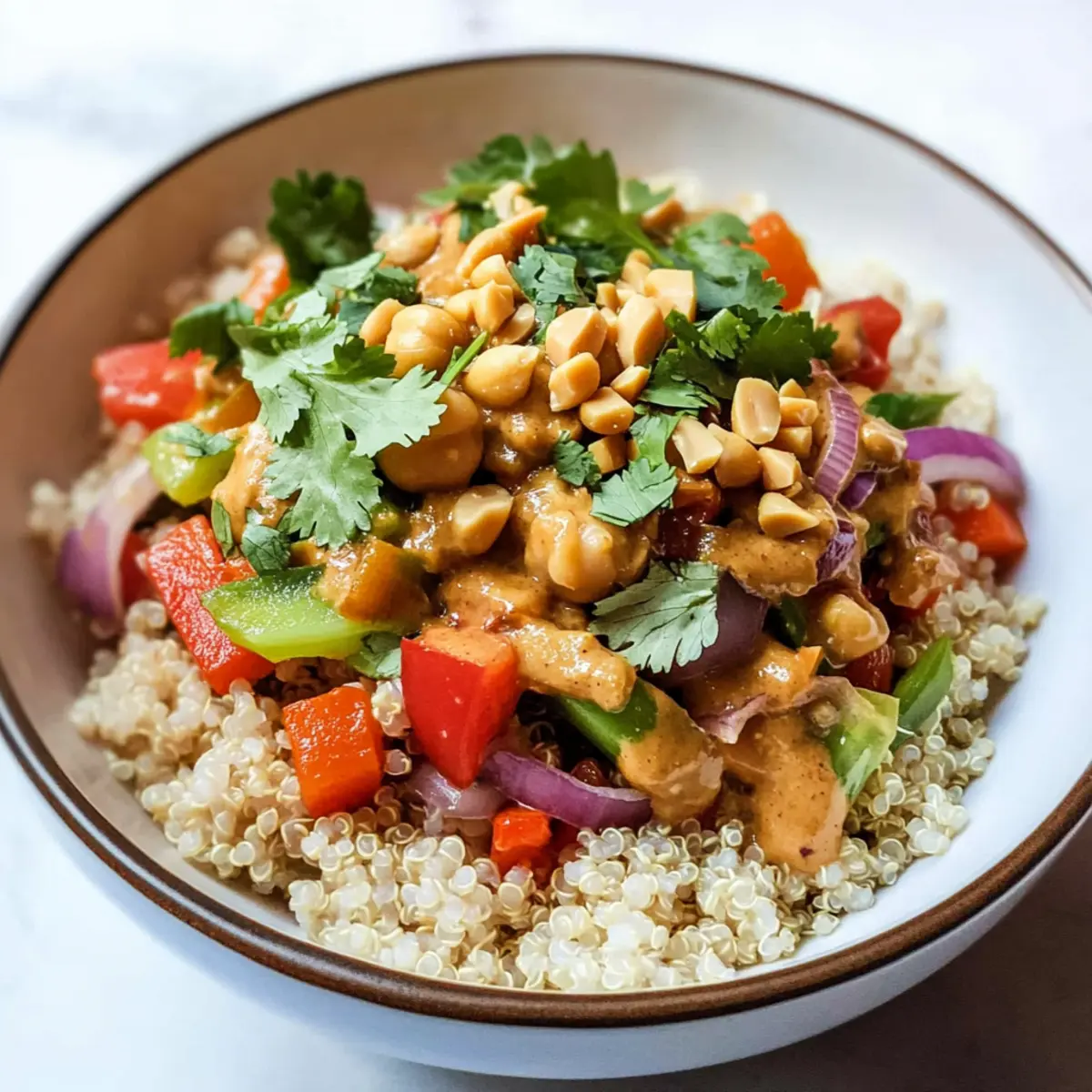 Erdnuss-Pfanne mit Kichererbsen: Schnell und Lecker