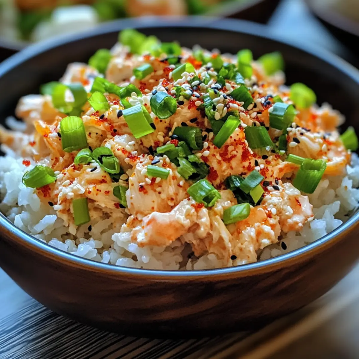 Herzhafte Würzige Krabben Sushi Schalen leicht gemacht