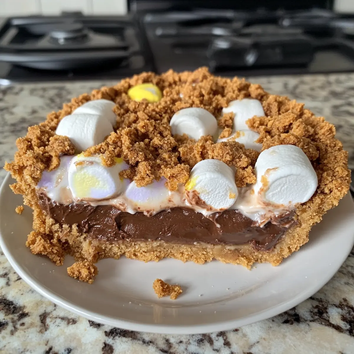 S'mores Lagerfeuer Kuchen – Himmlischer Genuss
