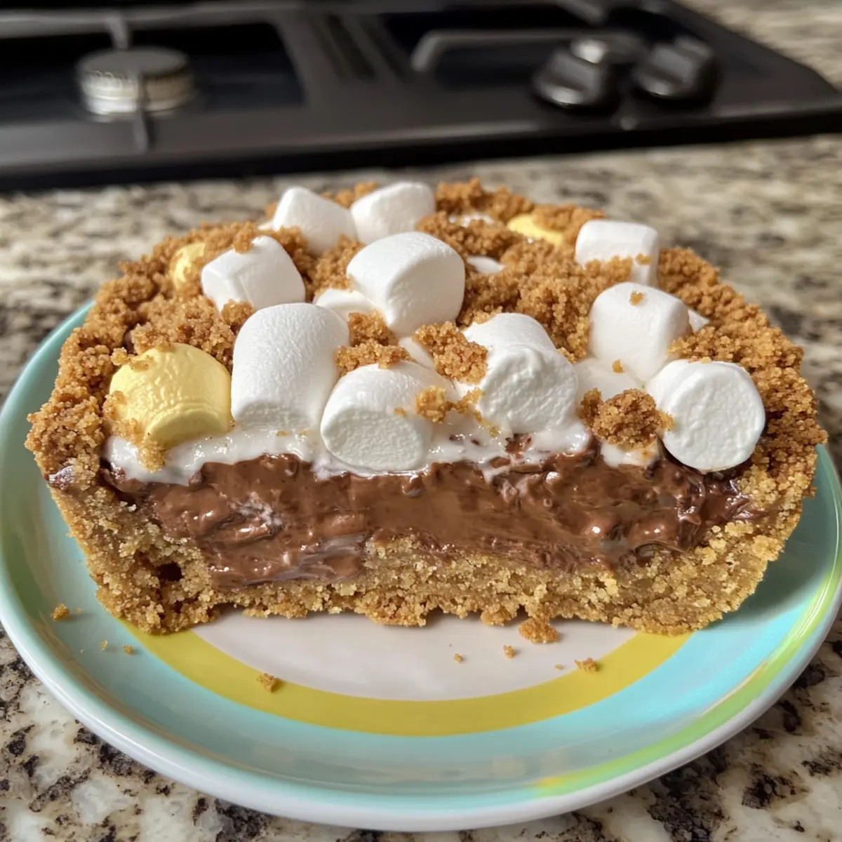 Süßer Smores Lagerfeuerkuchen für jeden Anlass