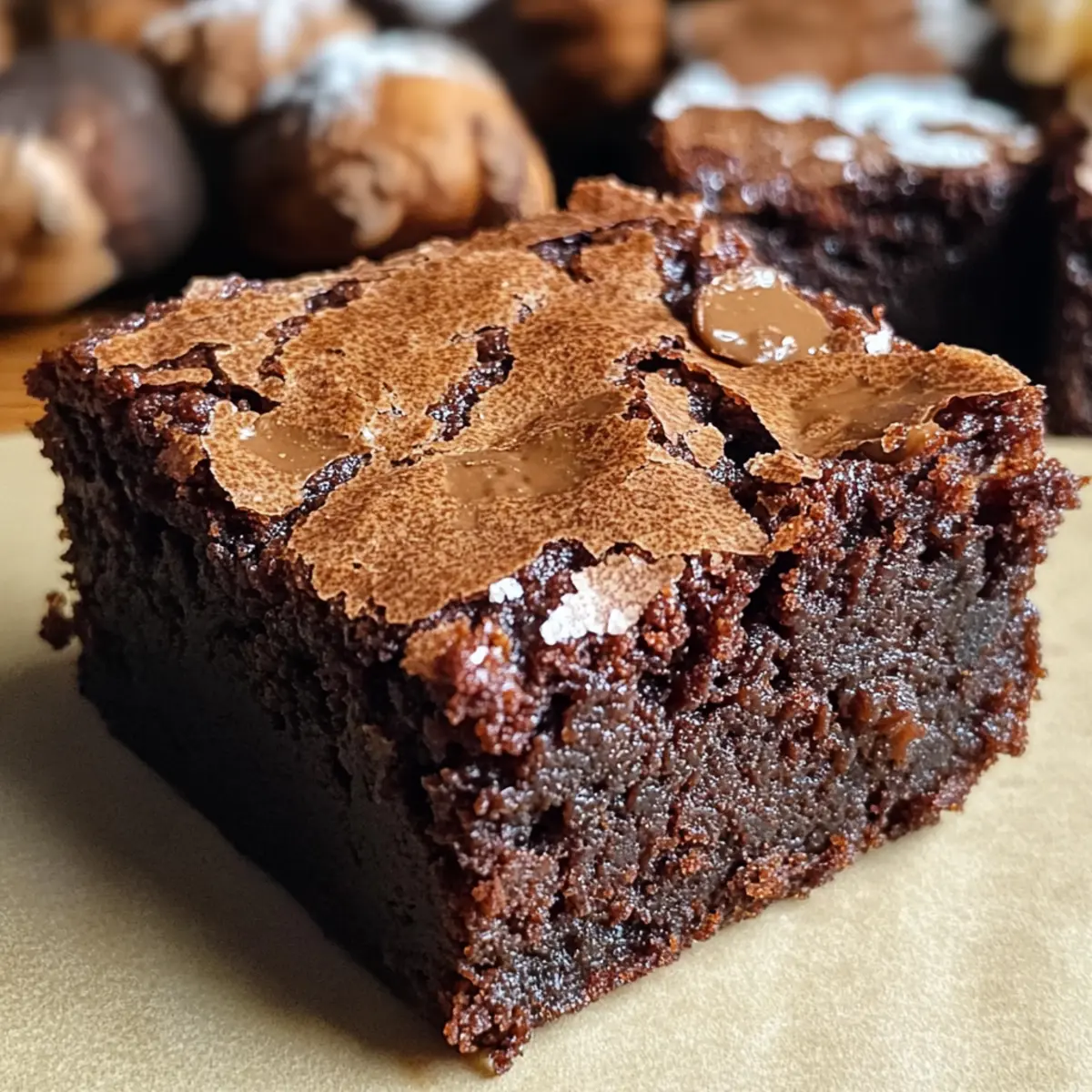 Gewürzte Lebkuchen-Brownies für die Festtage