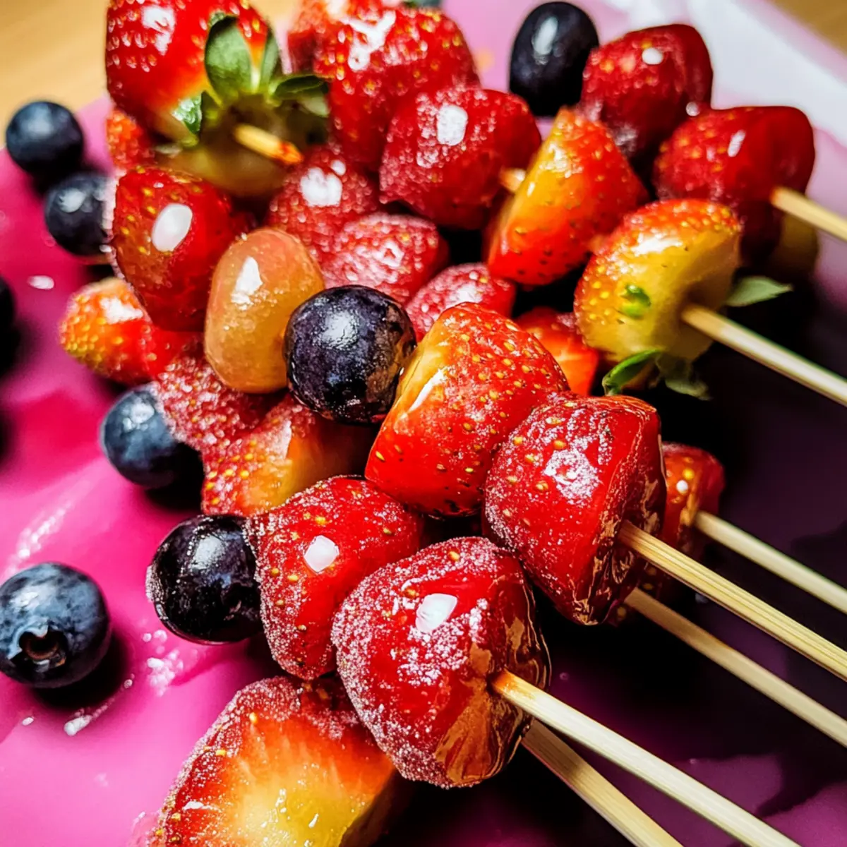 Tanghulu: Leckere, süße Obstspieße selbstgemacht
