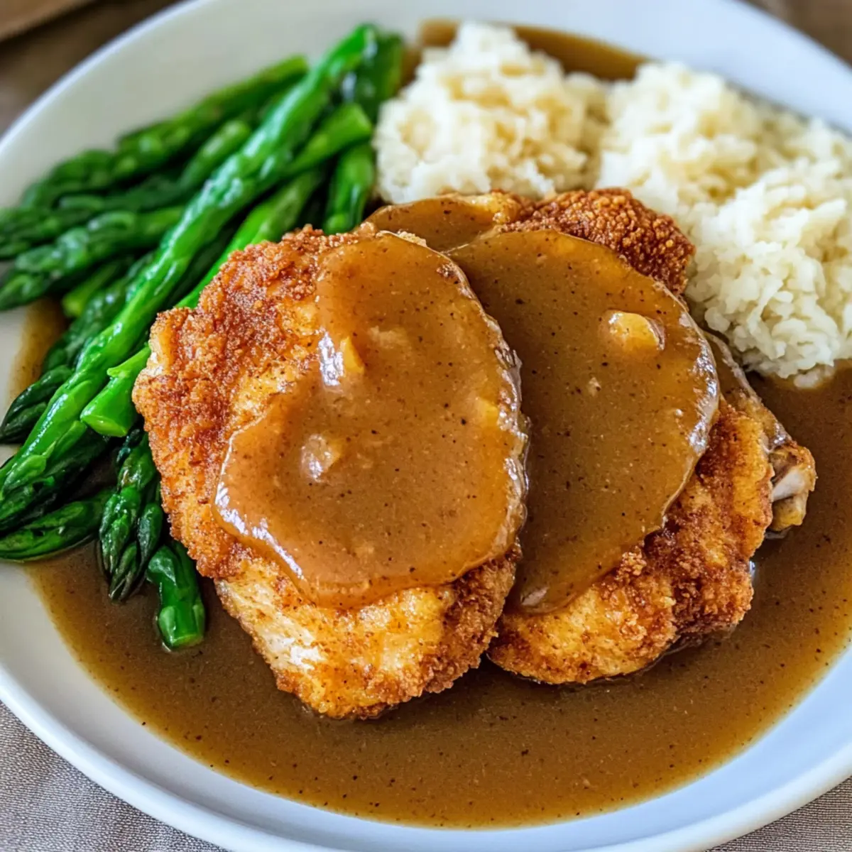 Hähnchen mit hausgemachter Soße schnell zubereitet