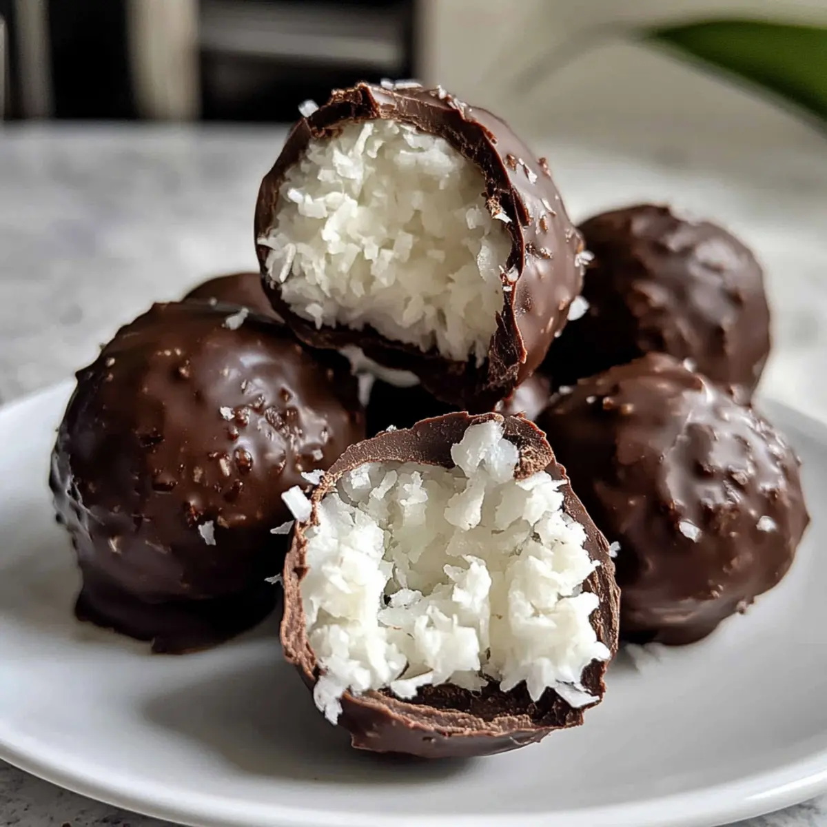 Schokoladen-Kokosbällchen: Einfach und Köstlich
