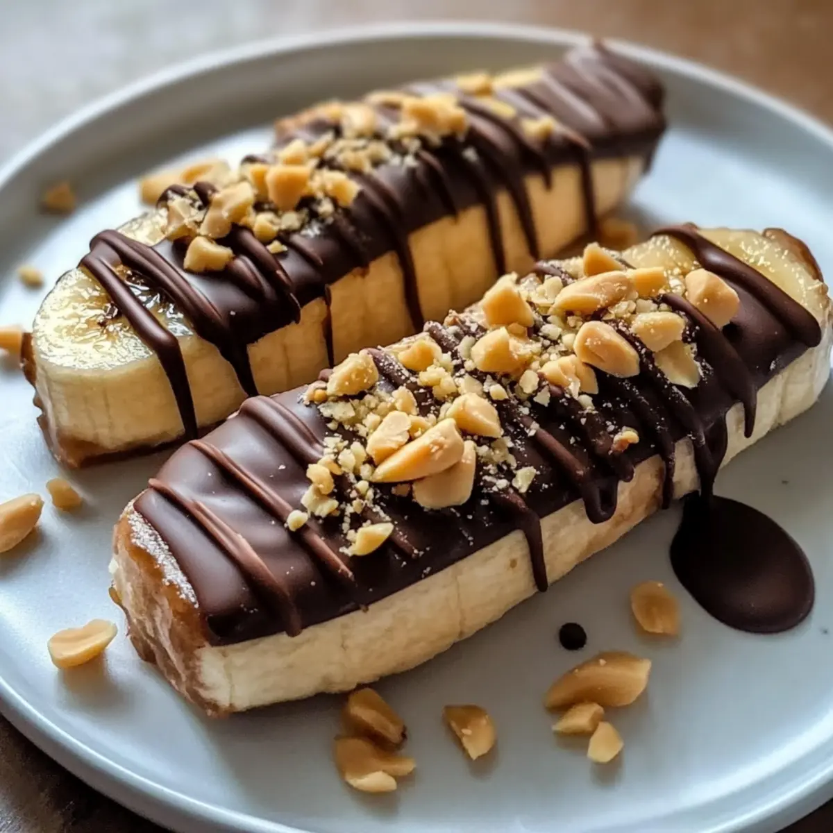 Gefrorene Bananen Snickers: Gesund und lecker genießen
