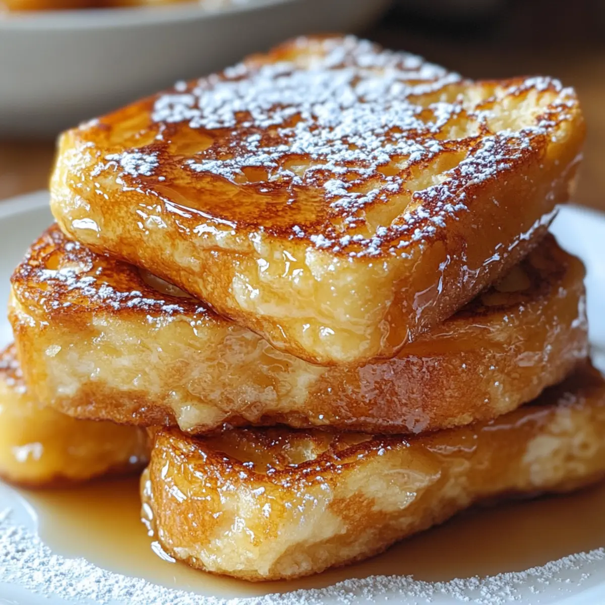 Hawaiian Brötchen Französischer Toast - Süße Verführung