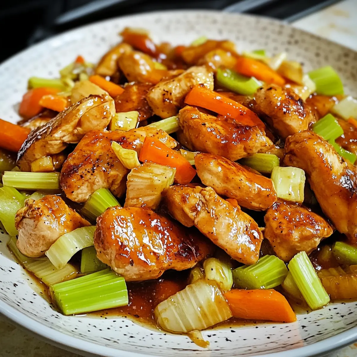 Honig-Hähnchen mit Gemüse für schnelle Küchenhelden