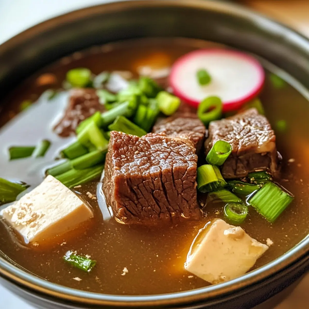 Koreanischer Wintersuppe für kuschelige Abende