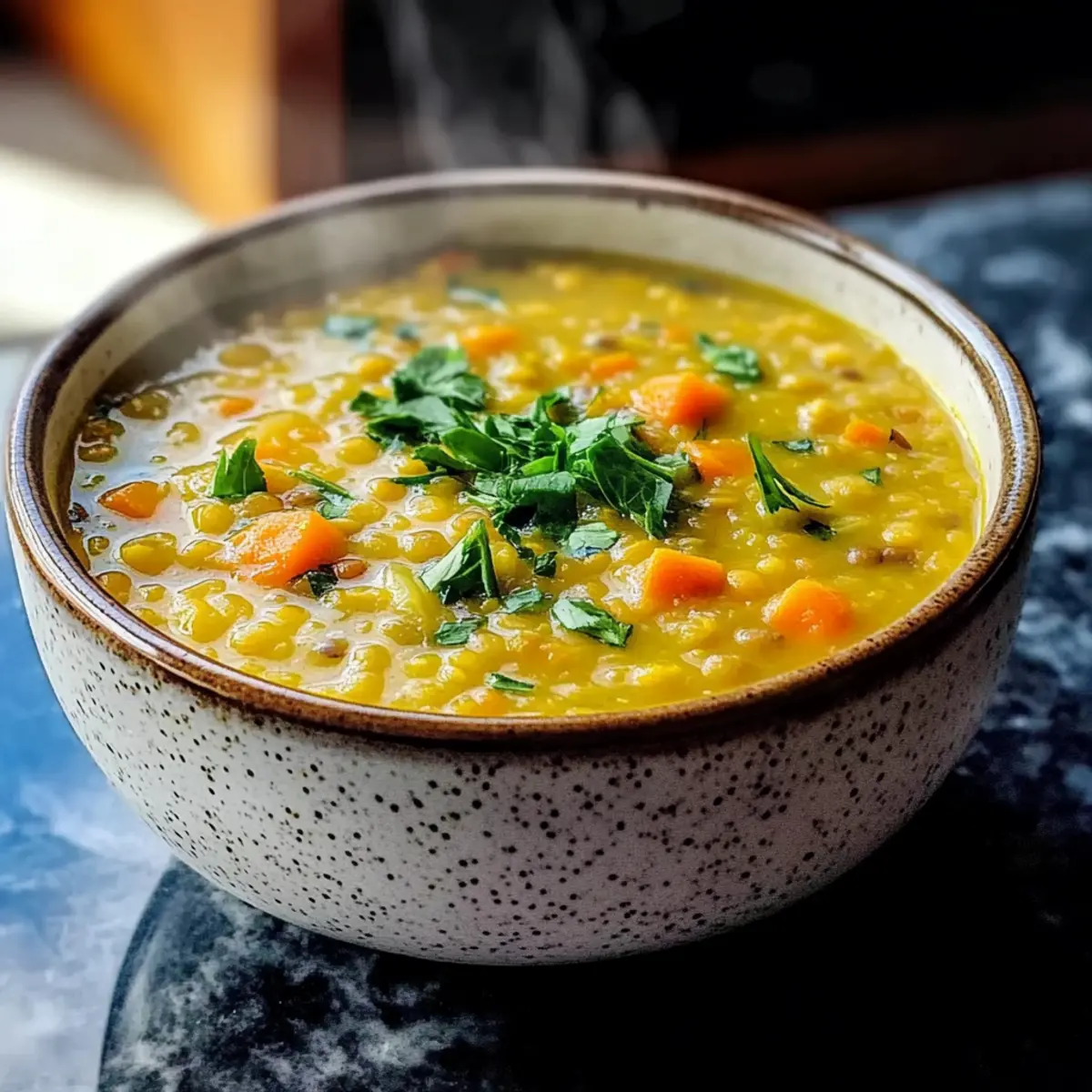 Zitronen-Linsen-Suppe für den perfekten Komfort