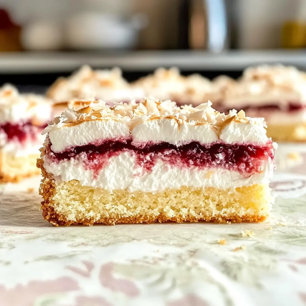 Louise Kuchen mit Kokos-Meringue zum Verlieben