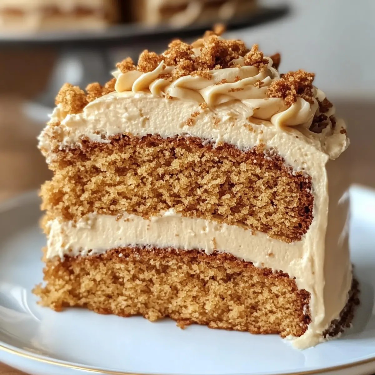 Feuchter Biscoff Kuchen für Naschkatzen