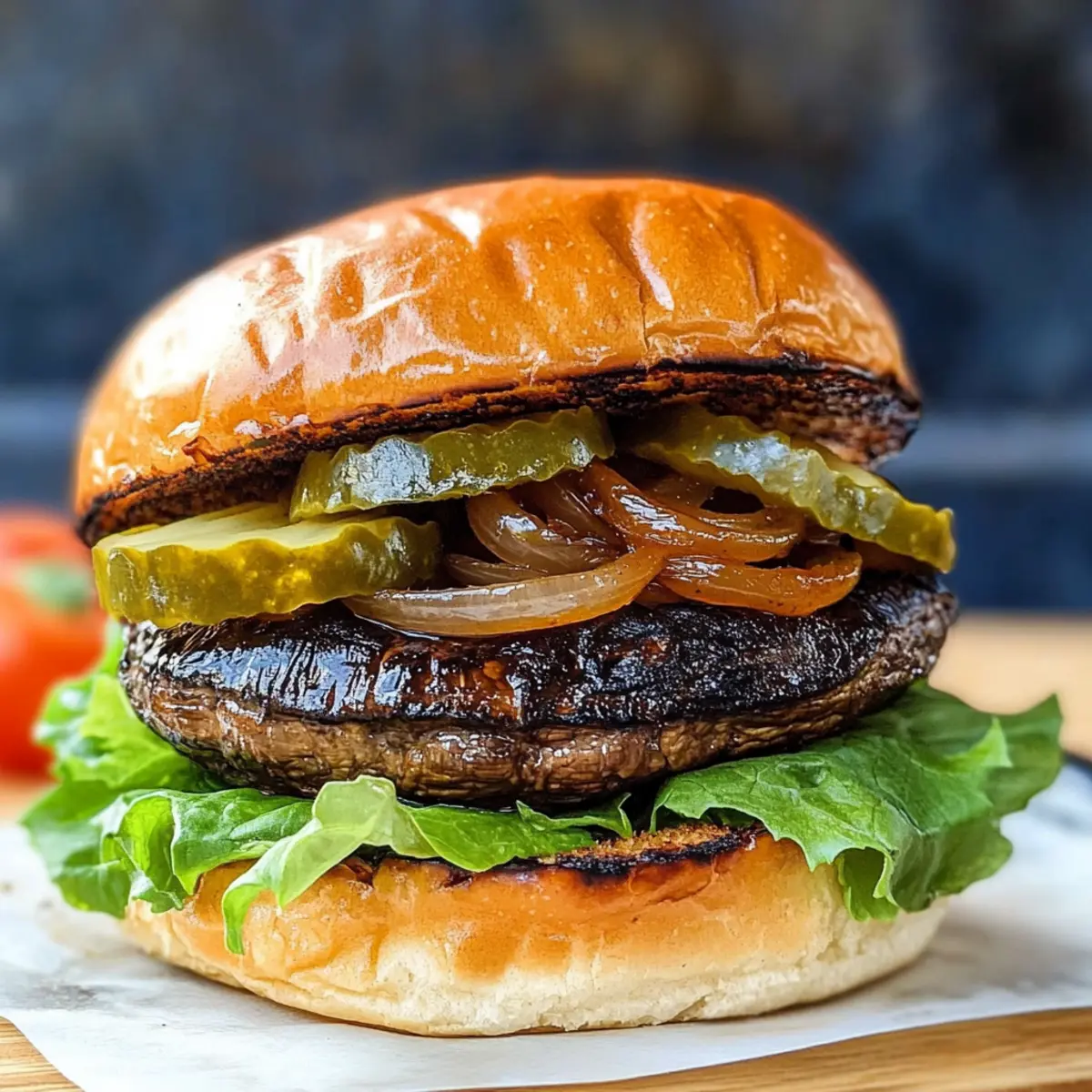 Portobello Burger: Saftig und Vegan Genießen