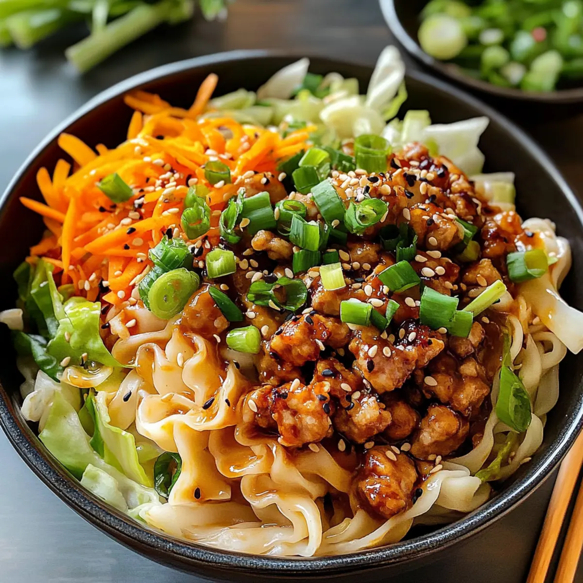 Teigtasche in einer Schüssel: Schnell und Lecker