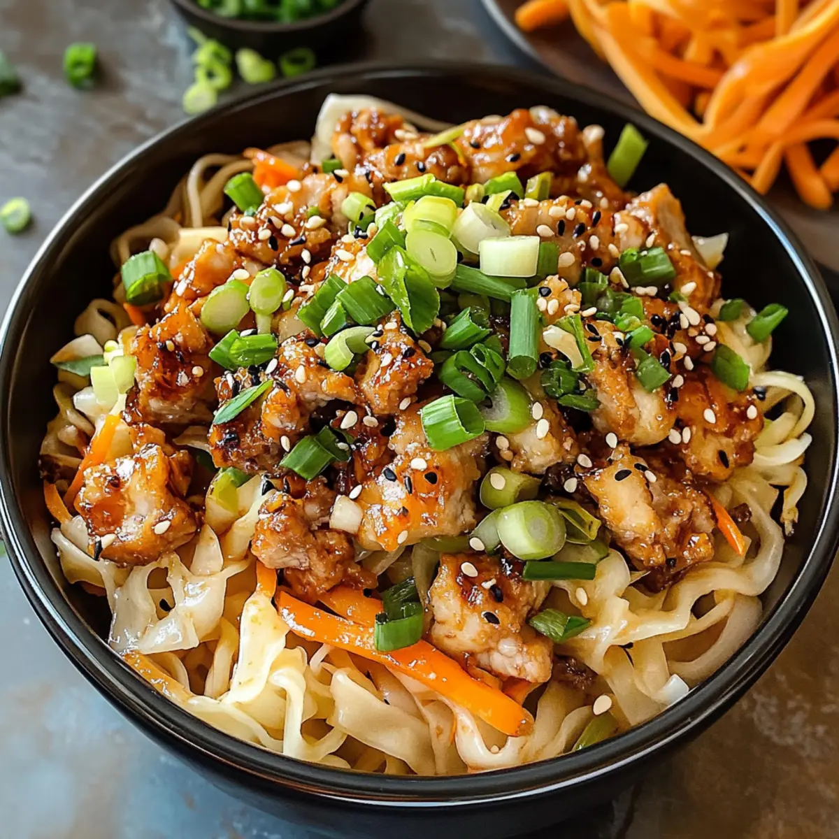 Teigtasche in einer Schüssel – Blitzschnelles Abendessen