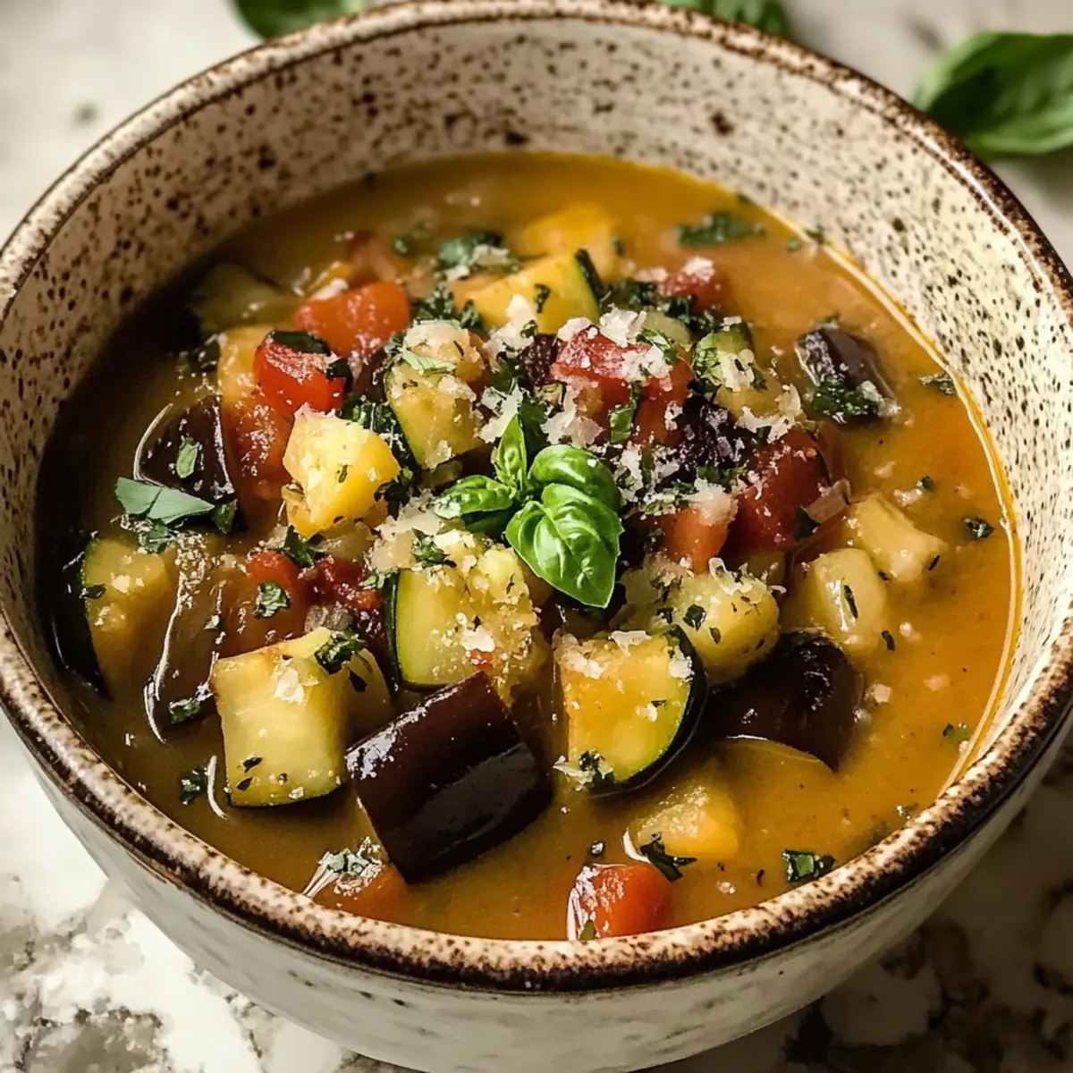 Ratatouille Suppe für Herzliche Gemütlichkeit